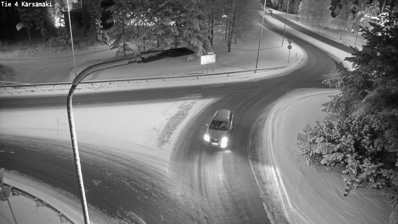 Weather Camera Image Road 4 Kärsämäki, Kärsämäki, Pohjois-Pohjanmaa