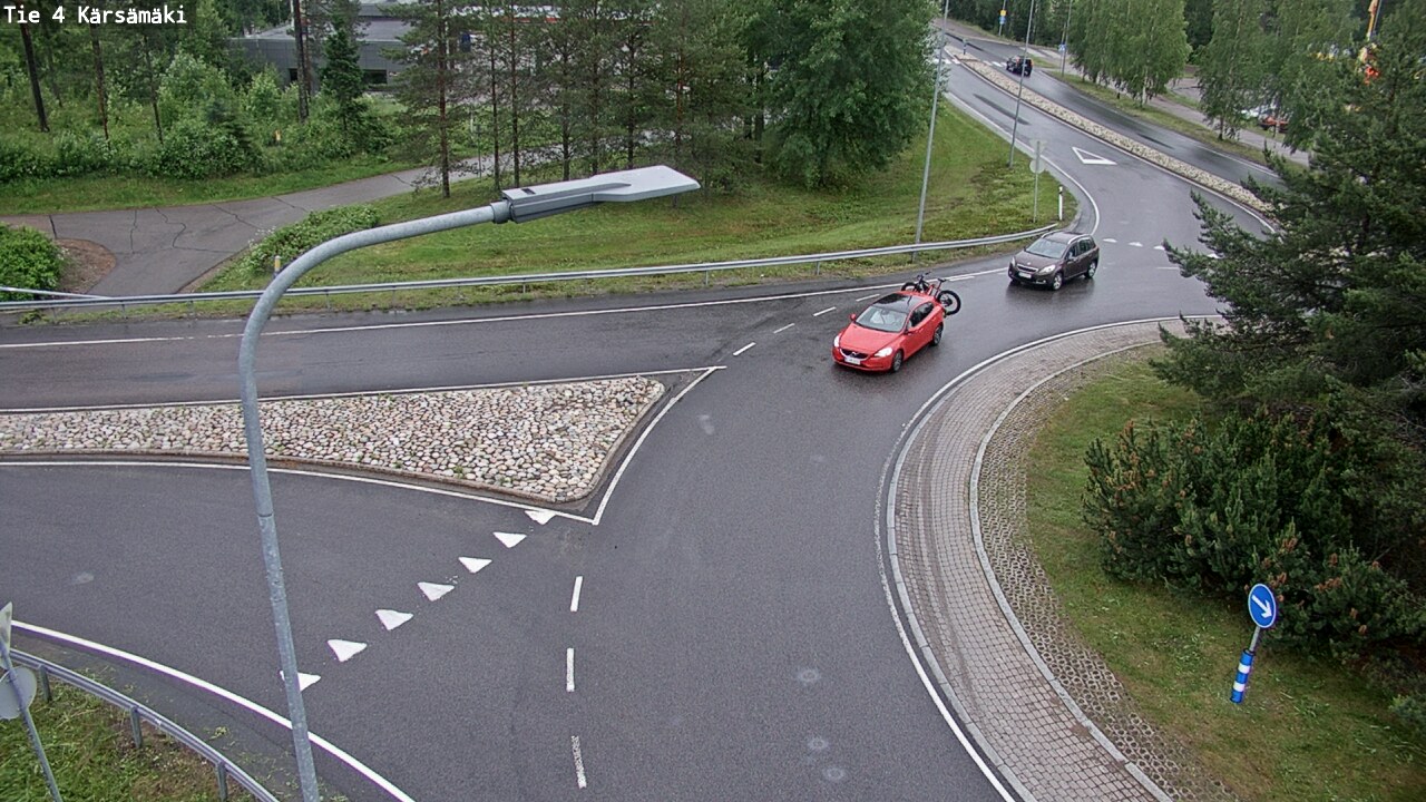 Weather Camera Image Road 4 Kärsämäki, Kärsämäki, Pohjois-Pohjanmaa