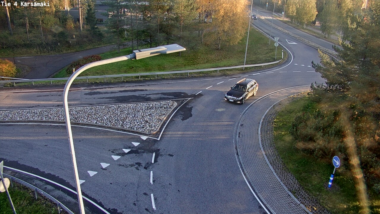 Weather Camera Image Väg 4 Kärsämäki, Kärsämäki, Pohjois-Pohjanmaa