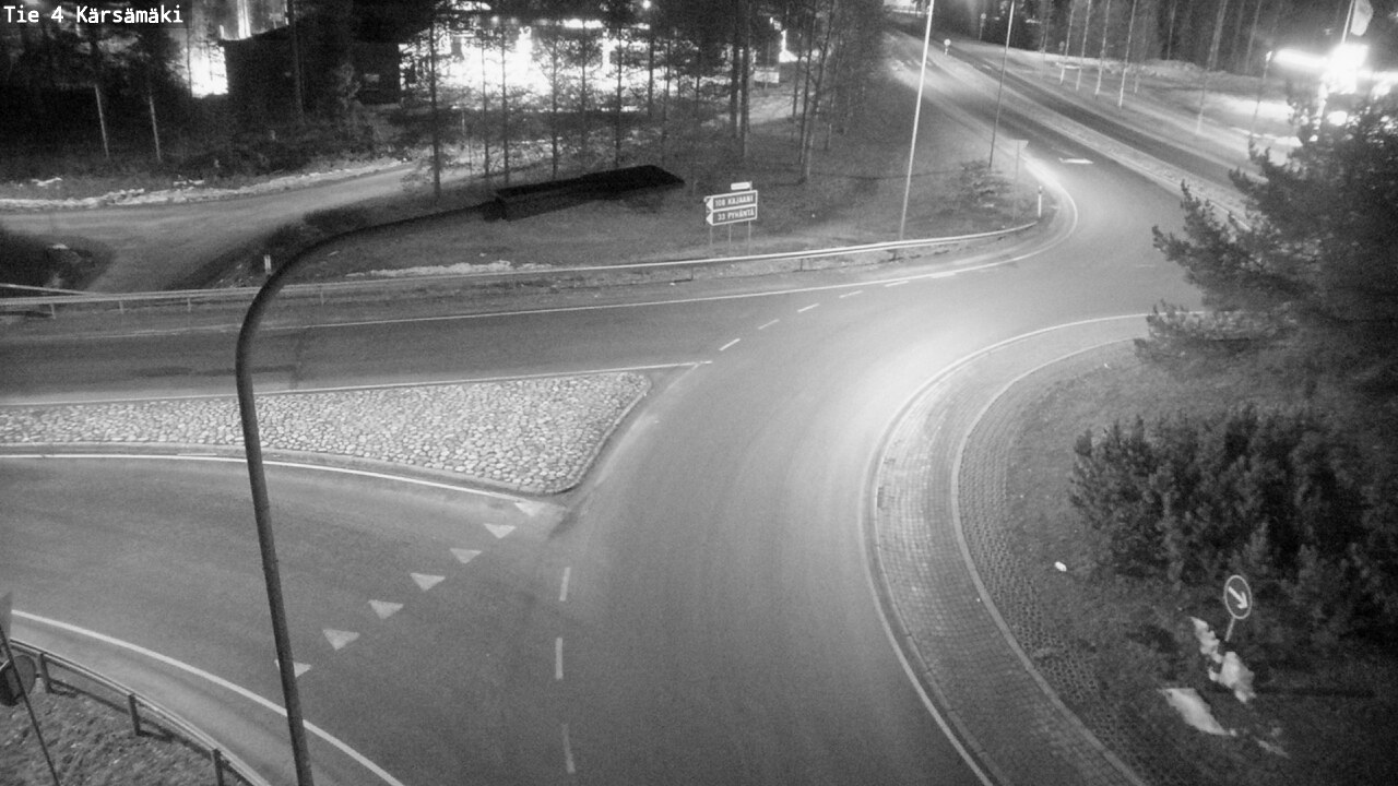 Weather Camera Image Väg 4 Kärsämäki, Kärsämäki, Pohjois-Pohjanmaa
