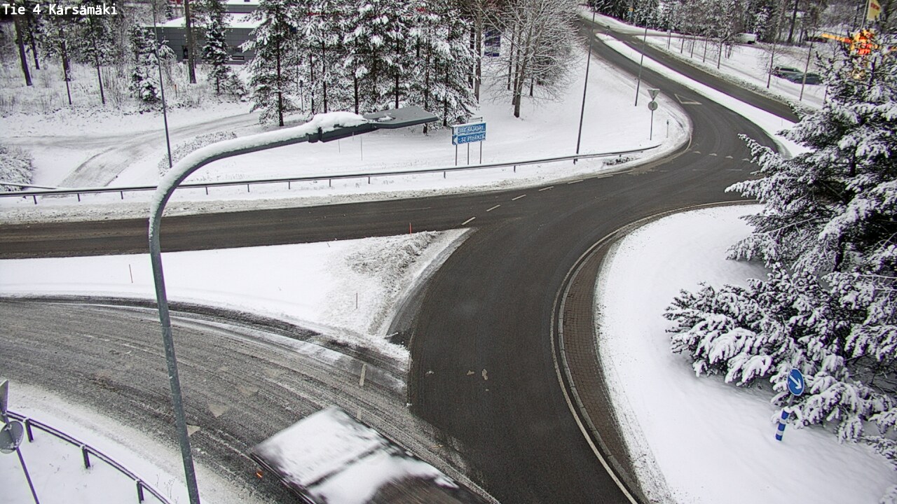 Weather Camera Image Road 4 Kärsämäki, Kärsämäki, Pohjois-Pohjanmaa