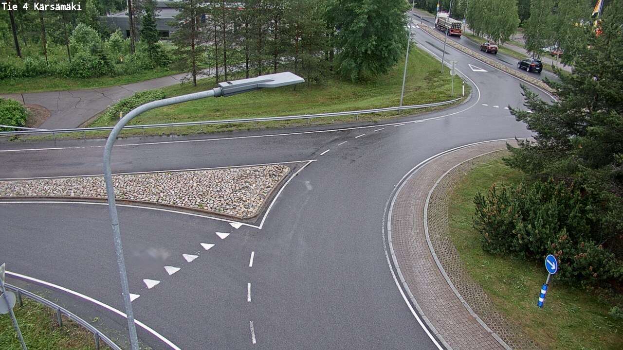 Weather Camera Image Road 4 Kärsämäki, Kärsämäki, Pohjois-Pohjanmaa