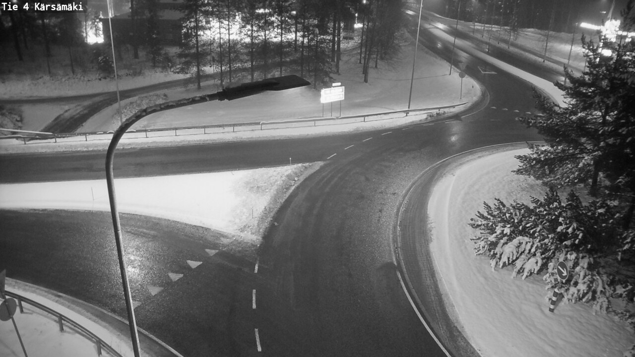 Weather Camera Image Road 4 Kärsämäki, Kärsämäki, Pohjois-Pohjanmaa