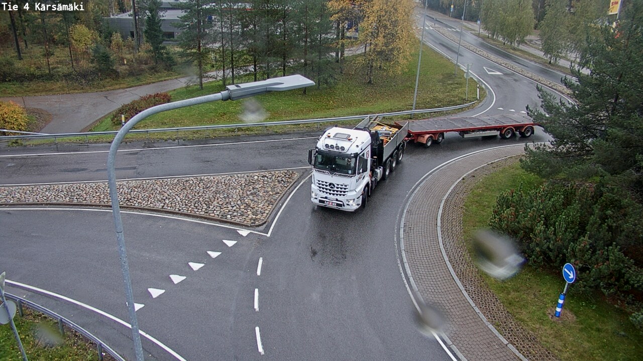 Weather Camera Image Road 4 Kärsämäki, Kärsämäki, Pohjois-Pohjanmaa