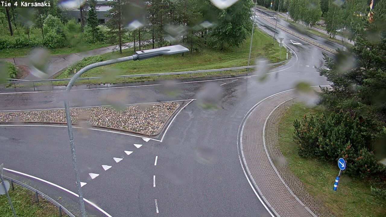 Weather Camera Image Road 4 Kärsämäki, Kärsämäki, Pohjois-Pohjanmaa