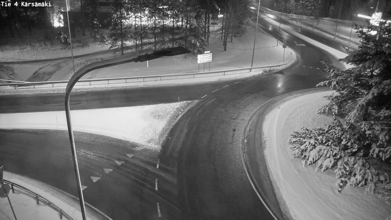 Weather Camera Image Road 4 Kärsämäki, Kärsämäki, Pohjois-Pohjanmaa