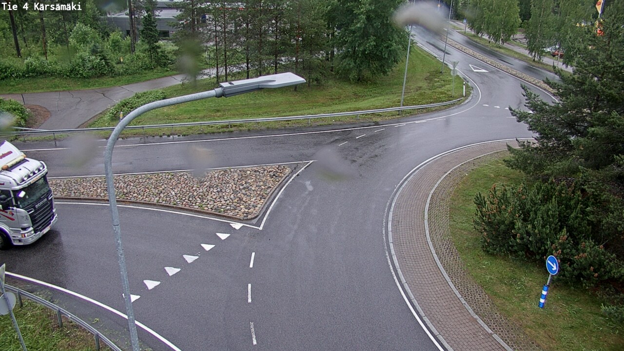 Weather Camera Image Road 4 Kärsämäki, Kärsämäki, Pohjois-Pohjanmaa