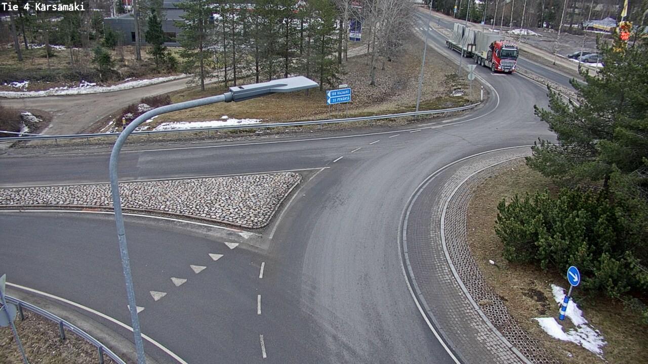 Weather Camera Image Road 4 Kärsämäki, Kärsämäki, Pohjois-Pohjanmaa