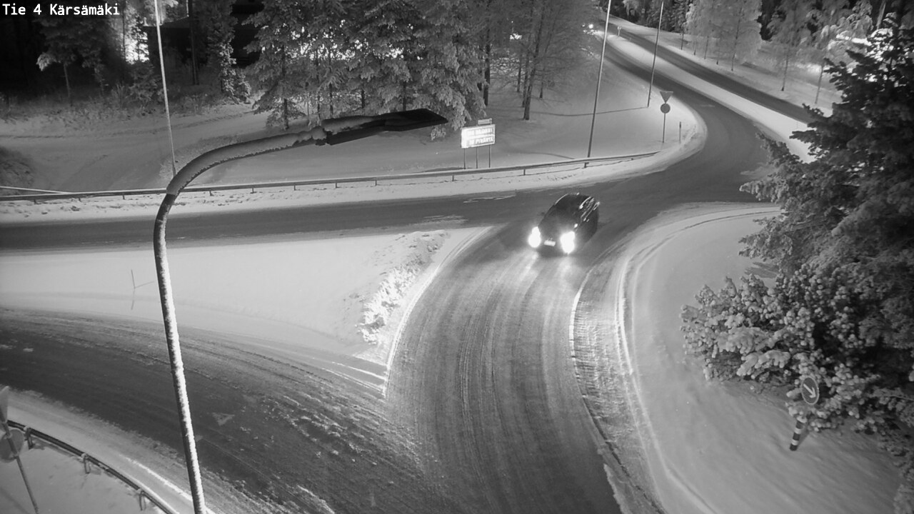 Weather Camera Image Road 4 Kärsämäki, Kärsämäki, Pohjois-Pohjanmaa