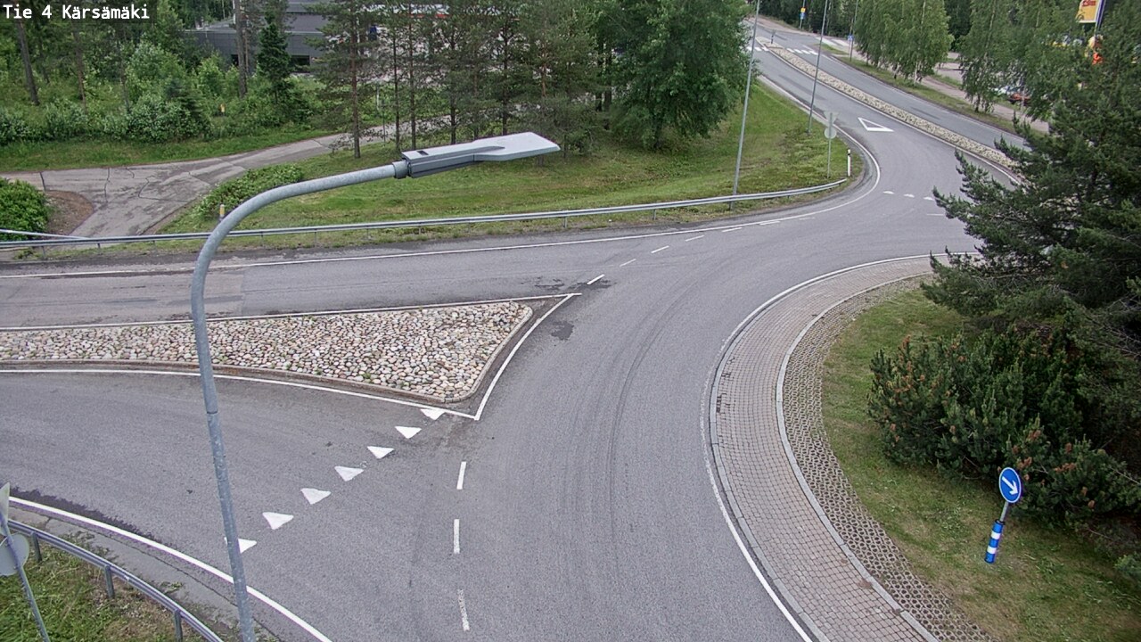 Weather Camera Image Road 4 Kärsämäki, Kärsämäki, Pohjois-Pohjanmaa
