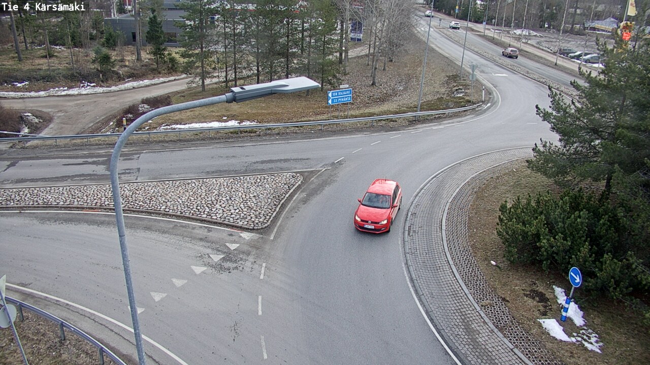 Weather Camera Image Road 4 Kärsämäki, Kärsämäki, Pohjois-Pohjanmaa