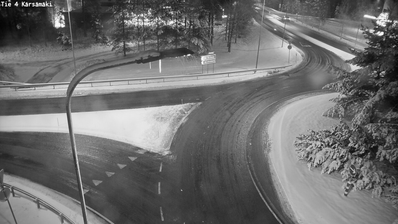 Weather Camera Image Road 4 Kärsämäki, Kärsämäki, Pohjois-Pohjanmaa