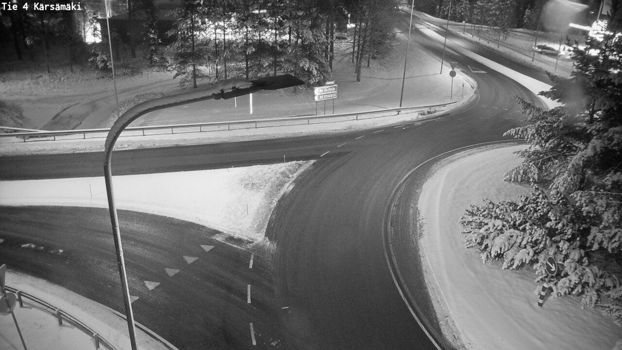 Weather Camera Image Road 4 Kärsämäki, Kärsämäki, Pohjois-Pohjanmaa
