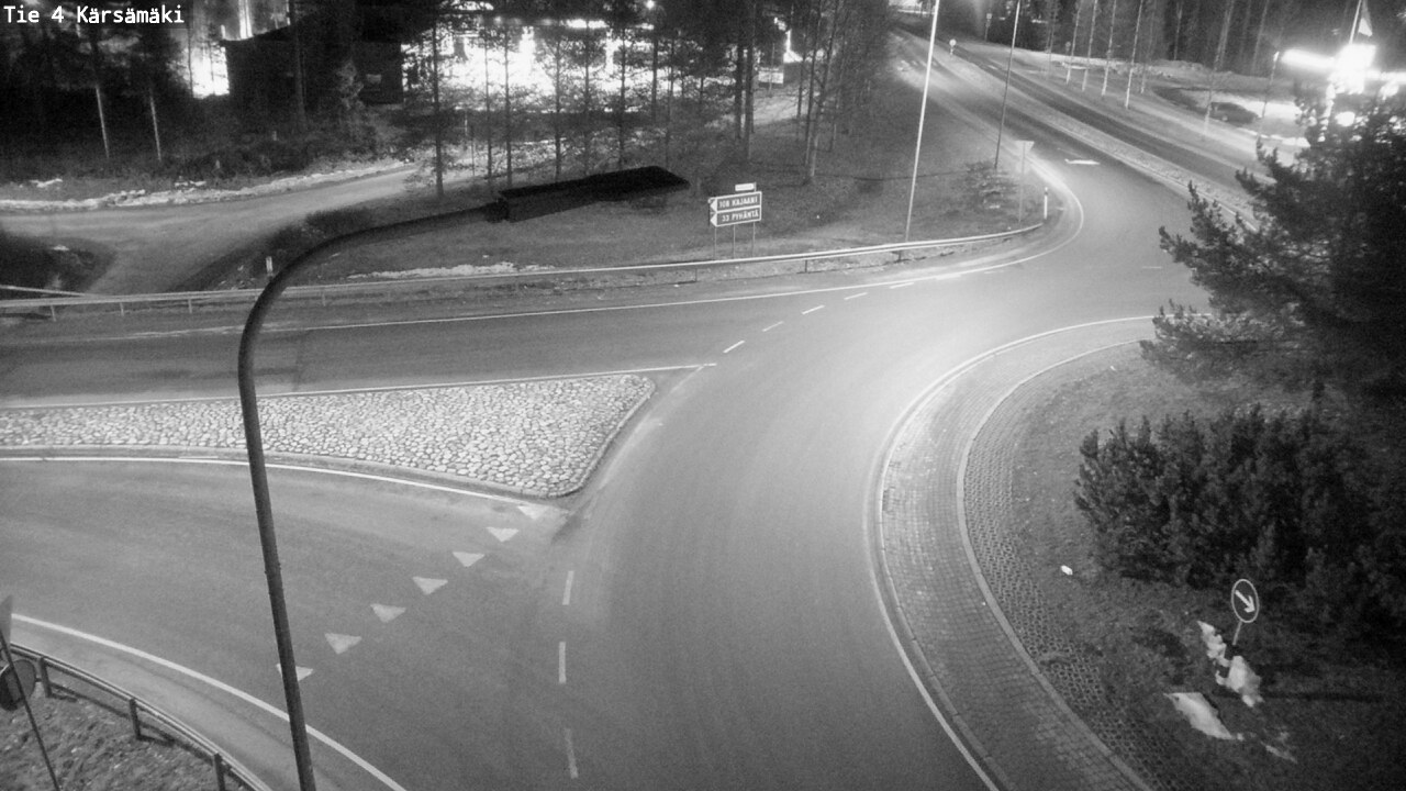 Weather Camera Image Väg 4 Kärsämäki, Kärsämäki, Pohjois-Pohjanmaa