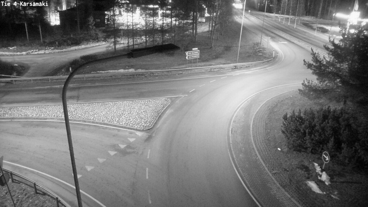 Weather Camera Image Väg 4 Kärsämäki, Kärsämäki, Pohjois-Pohjanmaa