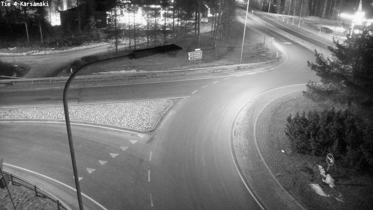 Weather Camera Image Väg 4 Kärsämäki, Kärsämäki, Pohjois-Pohjanmaa