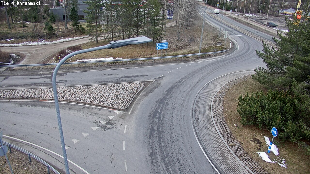 Weather Camera Image Väg 4 Kärsämäki, Kärsämäki, Pohjois-Pohjanmaa
