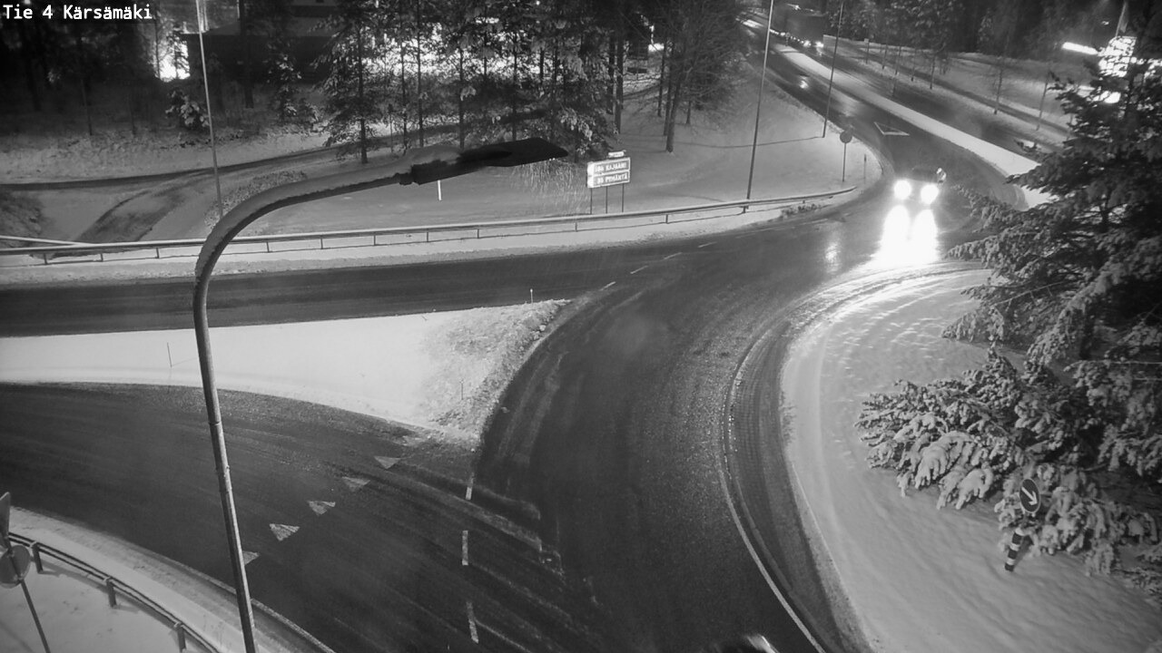 Weather Camera Image Road 4 Kärsämäki, Kärsämäki, Pohjois-Pohjanmaa