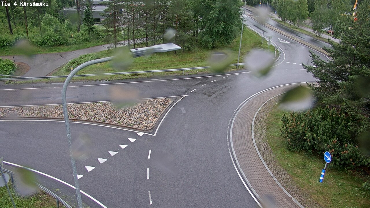 Weather Camera Image Road 4 Kärsämäki, Kärsämäki, Pohjois-Pohjanmaa
