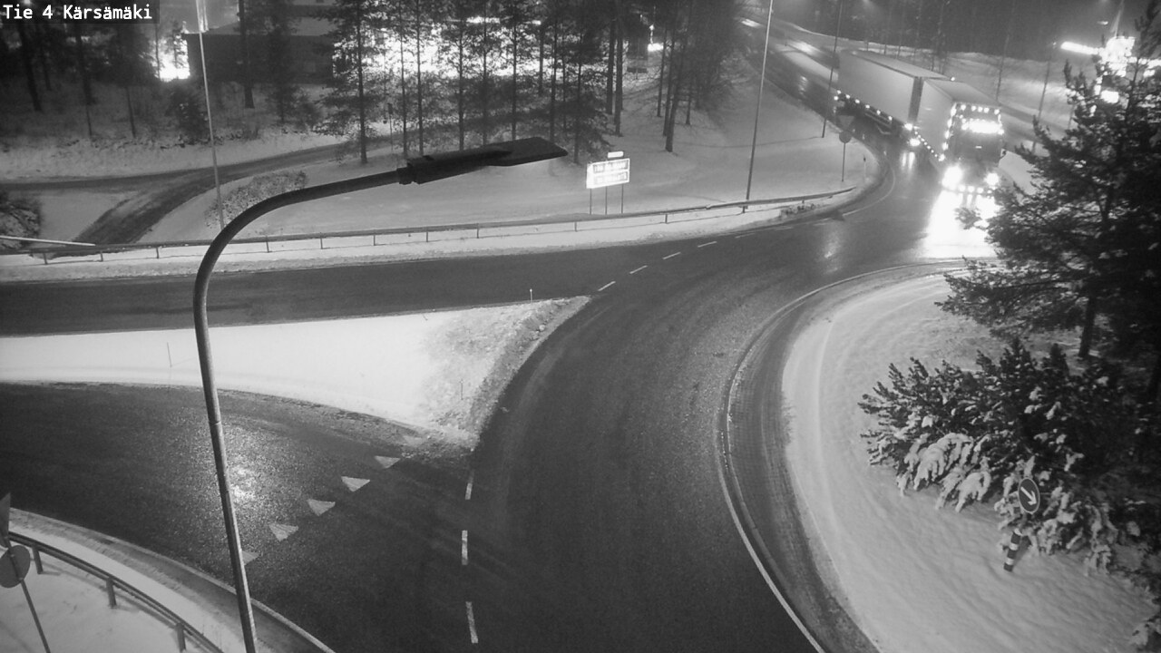 Weather Camera Image Väg 4 Kärsämäki, Kärsämäki, Pohjois-Pohjanmaa