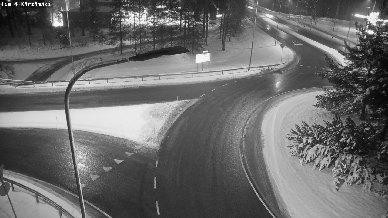 Weather Camera Image Road 4 Kärsämäki, Kärsämäki, Pohjois-Pohjanmaa