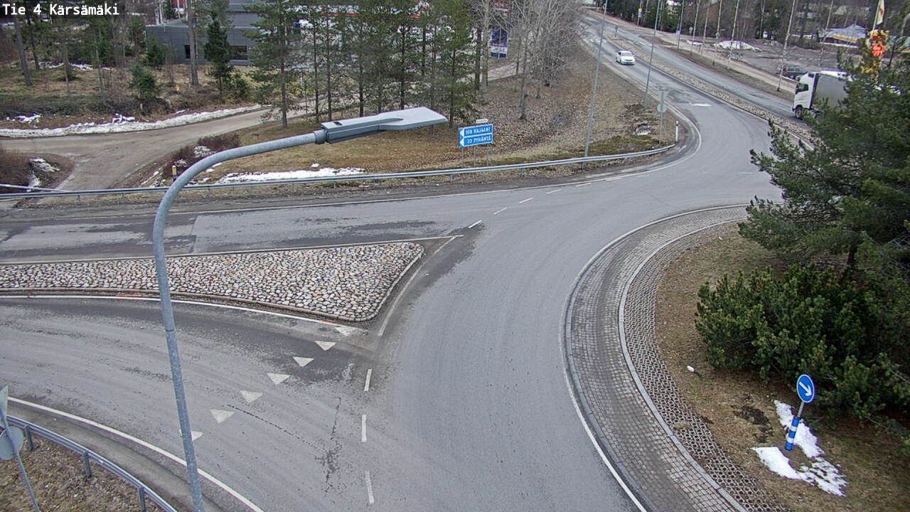 Weather Camera Image Road 4 Kärsämäki, Kärsämäki, Pohjois-Pohjanmaa