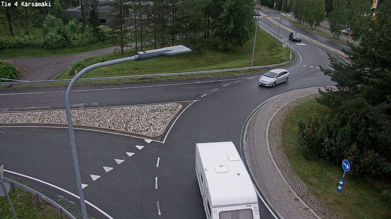 Weather Camera Image Road 4 Kärsämäki, Kärsämäki, Pohjois-Pohjanmaa