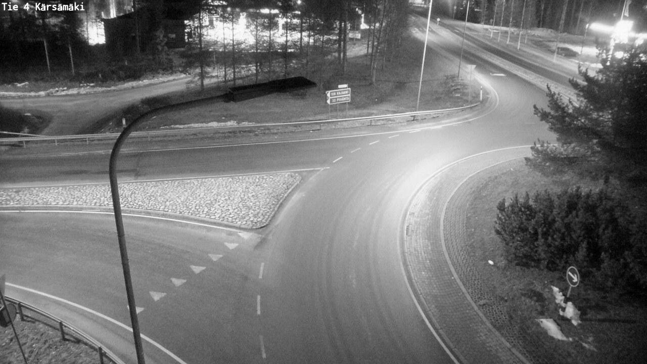 Weather Camera Image Väg 4 Kärsämäki, Kärsämäki, Pohjois-Pohjanmaa