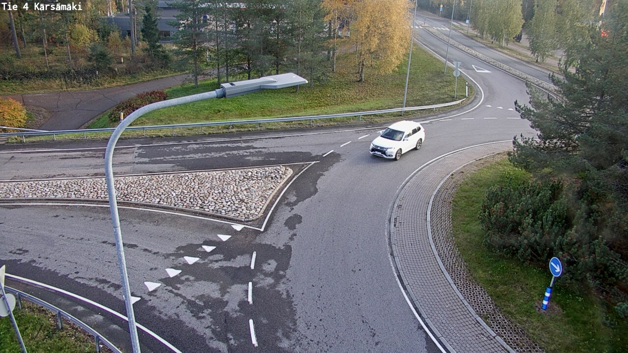 Weather Camera Image Väg 4 Kärsämäki, Kärsämäki, Pohjois-Pohjanmaa