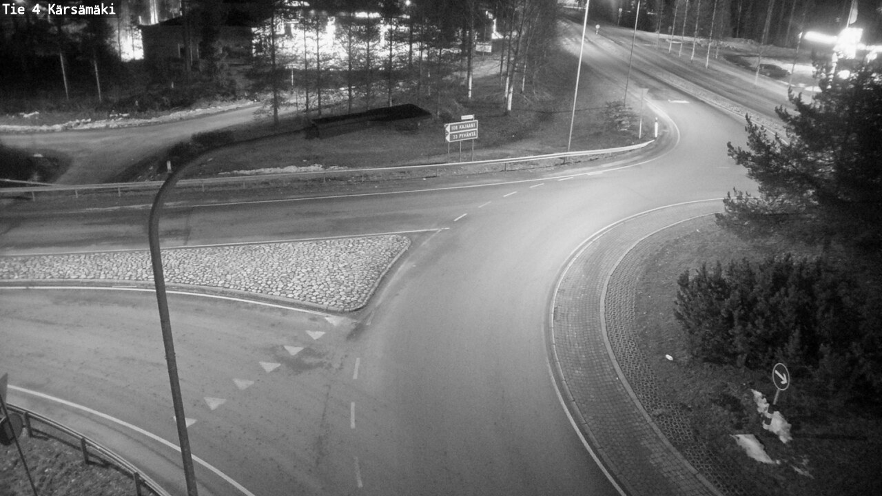 Weather Camera Image Väg 4 Kärsämäki, Kärsämäki, Pohjois-Pohjanmaa