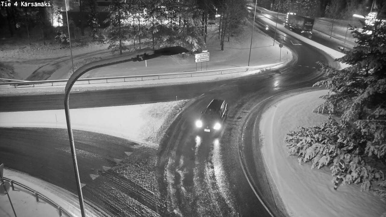 Weather Camera Image Road 4 Kärsämäki, Kärsämäki, Pohjois-Pohjanmaa
