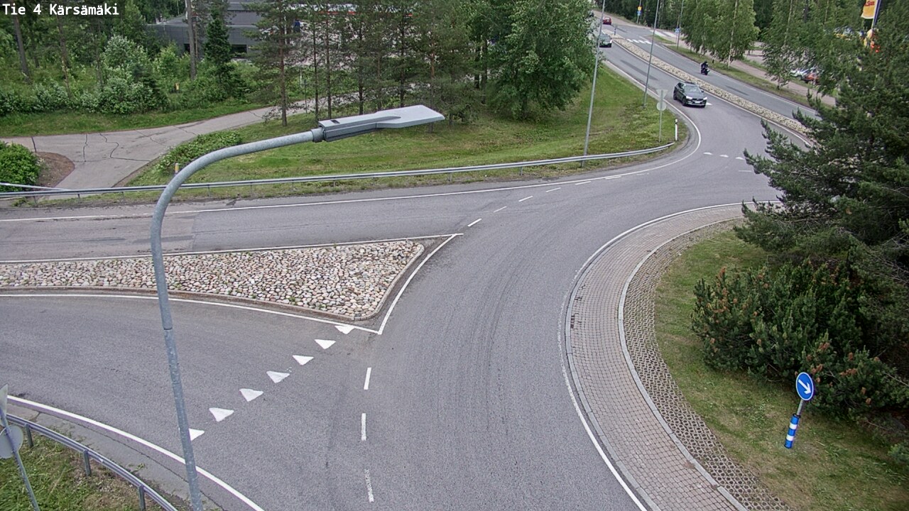 Weather Camera Image Road 4 Kärsämäki, Kärsämäki, Pohjois-Pohjanmaa