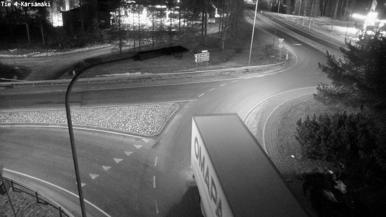 Weather Camera Image Väg 4 Kärsämäki, Kärsämäki, Pohjois-Pohjanmaa