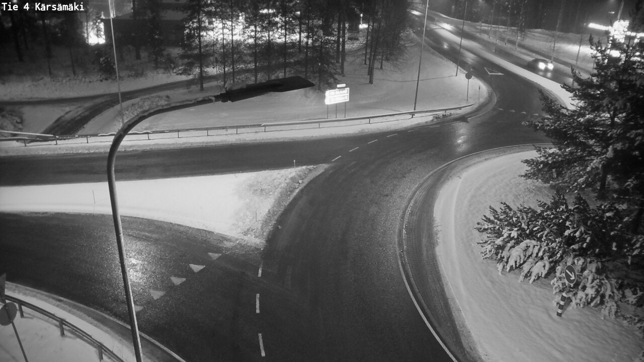 Weather Camera Image Road 4 Kärsämäki, Kärsämäki, Pohjois-Pohjanmaa
