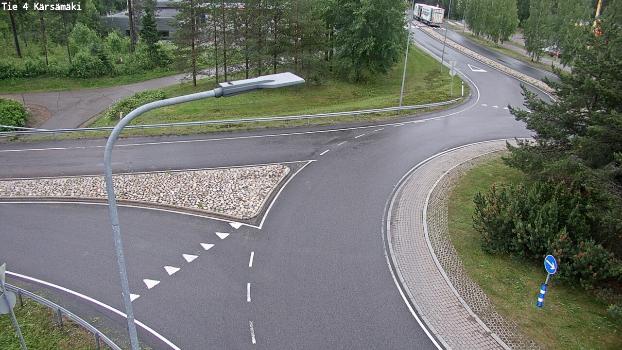 Weather Camera Image Road 4 Kärsämäki, Kärsämäki, Pohjois-Pohjanmaa