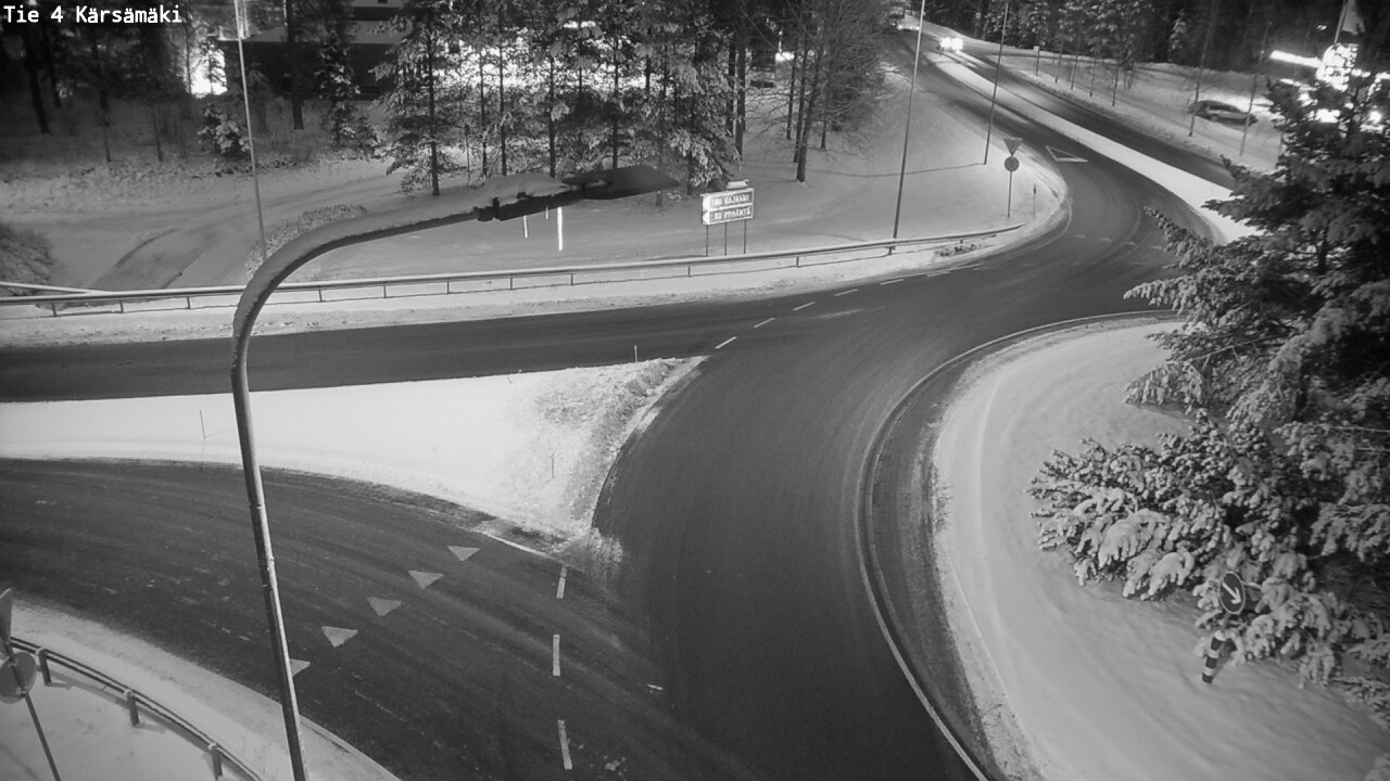 Weather Camera Image Road 4 Kärsämäki, Kärsämäki, Pohjois-Pohjanmaa