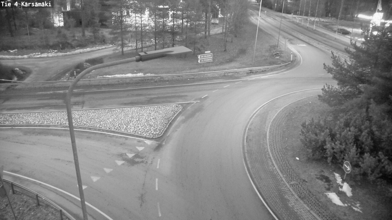 Weather Camera Image Väg 4 Kärsämäki, Kärsämäki, Pohjois-Pohjanmaa