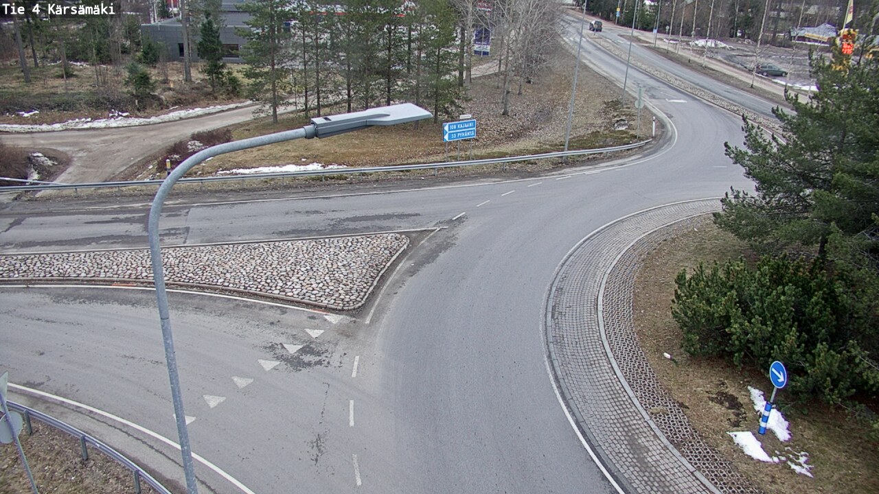 Weather Camera Image Väg 4 Kärsämäki, Kärsämäki, Pohjois-Pohjanmaa