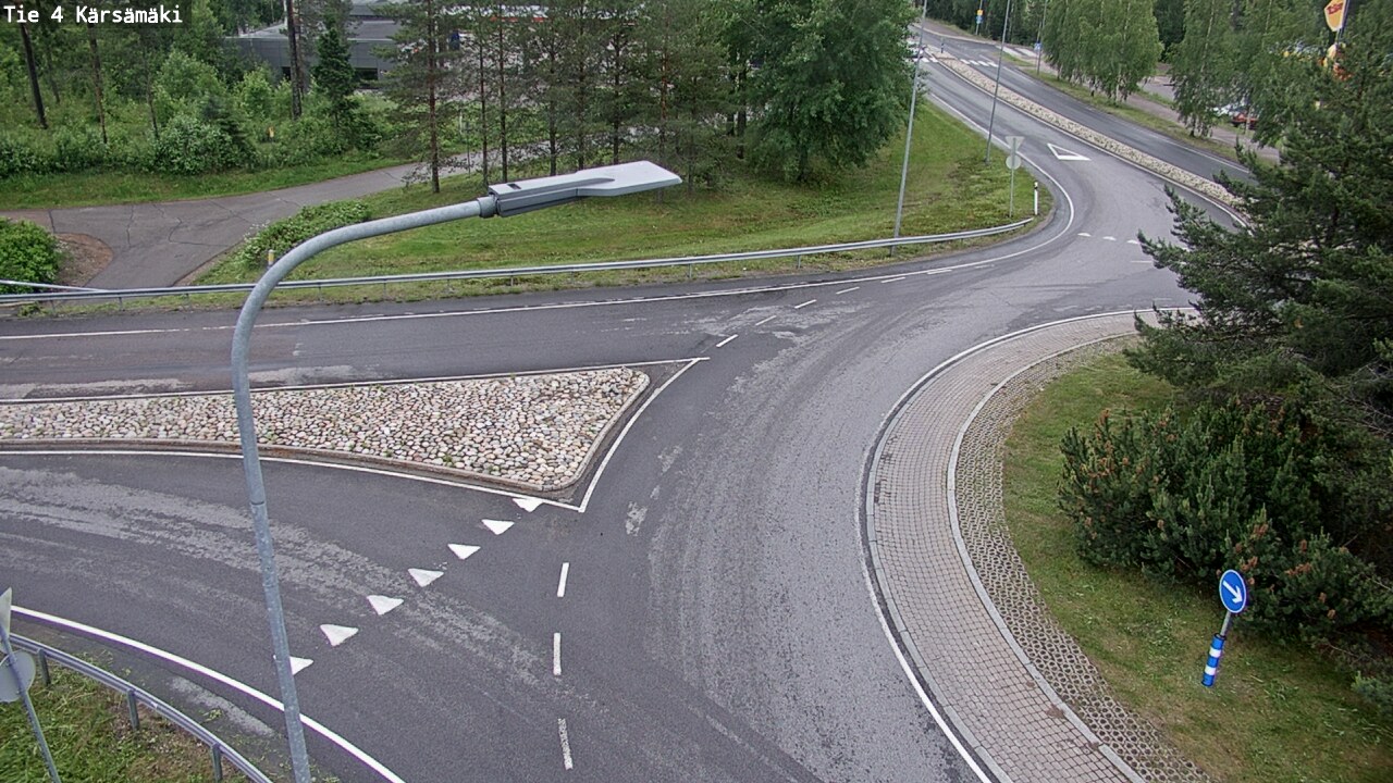 Weather Camera Image Road 4 Kärsämäki, Kärsämäki, Pohjois-Pohjanmaa