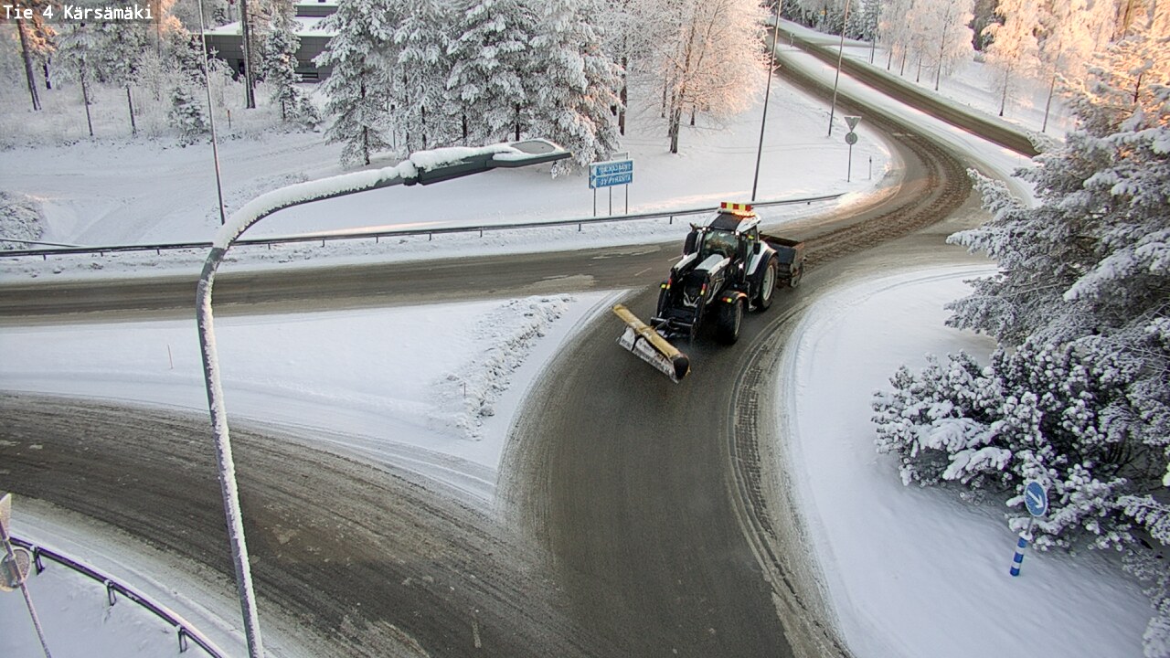 Weather Camera Image Road 4 Kärsämäki, Kärsämäki, Pohjois-Pohjanmaa