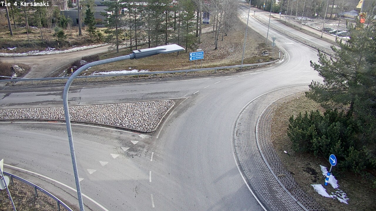 Weather Camera Image Road 4 Kärsämäki, Kärsämäki, Pohjois-Pohjanmaa