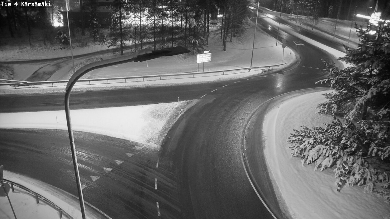 Weather Camera Image Road 4 Kärsämäki, Kärsämäki, Pohjois-Pohjanmaa