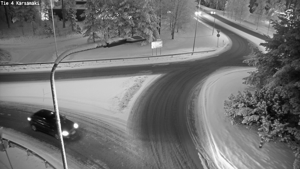 Weather Camera Image Road 4 Kärsämäki, Kärsämäki, Pohjois-Pohjanmaa