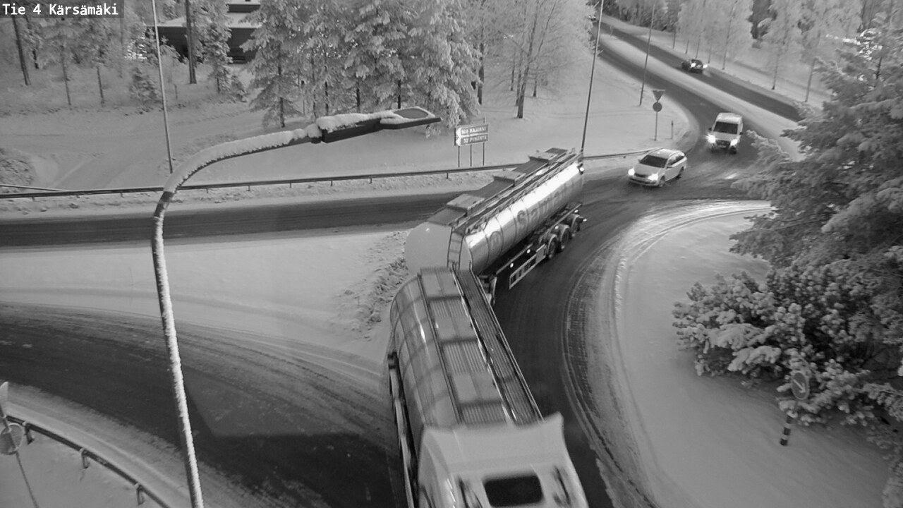 Weather Camera Image Road 4 Kärsämäki, Kärsämäki, Pohjois-Pohjanmaa