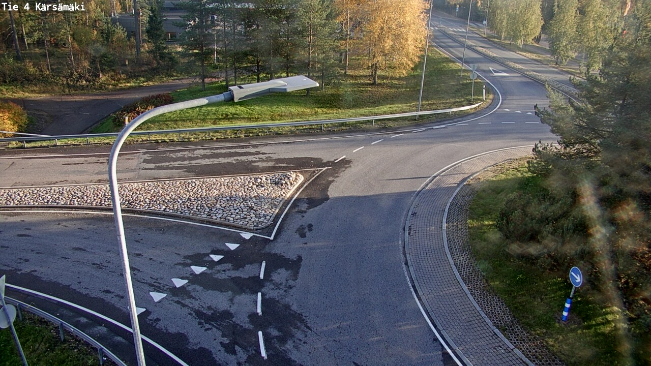 Weather Camera Image Väg 4 Kärsämäki, Kärsämäki, Pohjois-Pohjanmaa