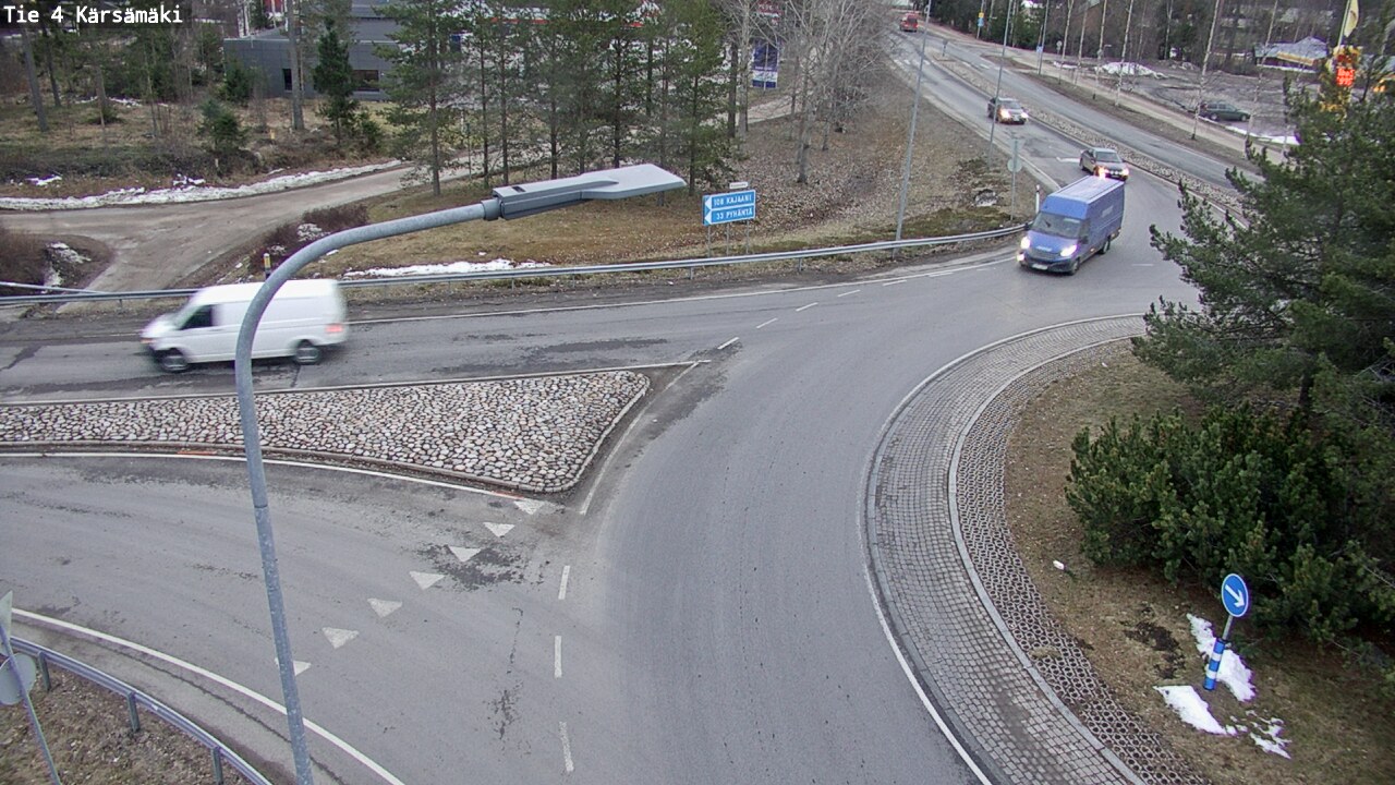 Weather Camera Image Väg 4 Kärsämäki, Kärsämäki, Pohjois-Pohjanmaa