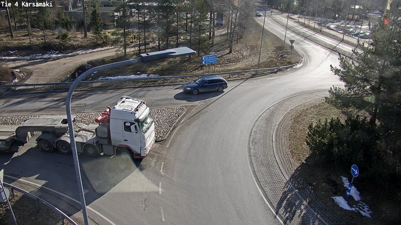 Weather Camera Image Road 4 Kärsämäki, Kärsämäki, Pohjois-Pohjanmaa