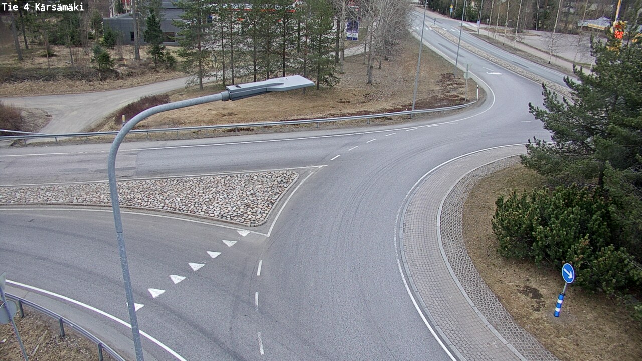 Weather Camera Image Väg 4 Kärsämäki, Kärsämäki, Pohjois-Pohjanmaa