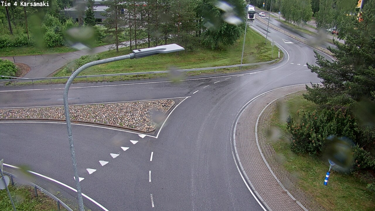 Weather Camera Image Väg 4 Kärsämäki, Kärsämäki, Pohjois-Pohjanmaa