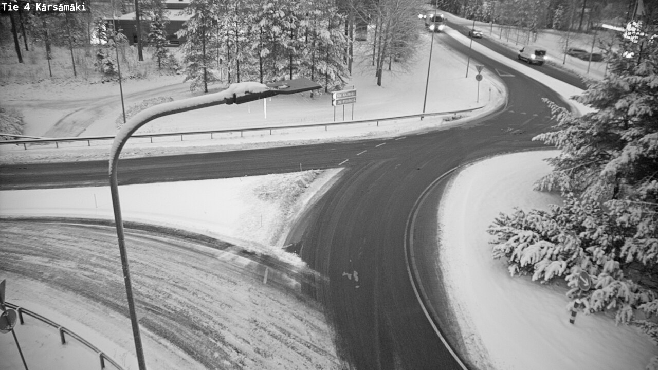 Weather Camera Image Road 4 Kärsämäki, Kärsämäki, Pohjois-Pohjanmaa